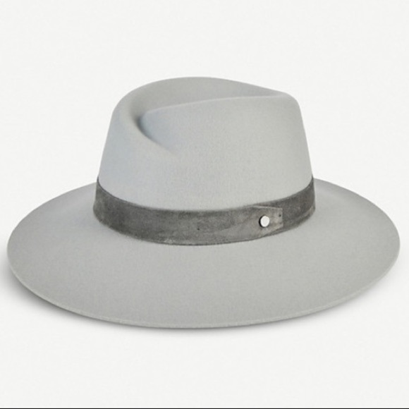 rag & bone Accessories - Rag & Bone Gray Zoe fedora hat L